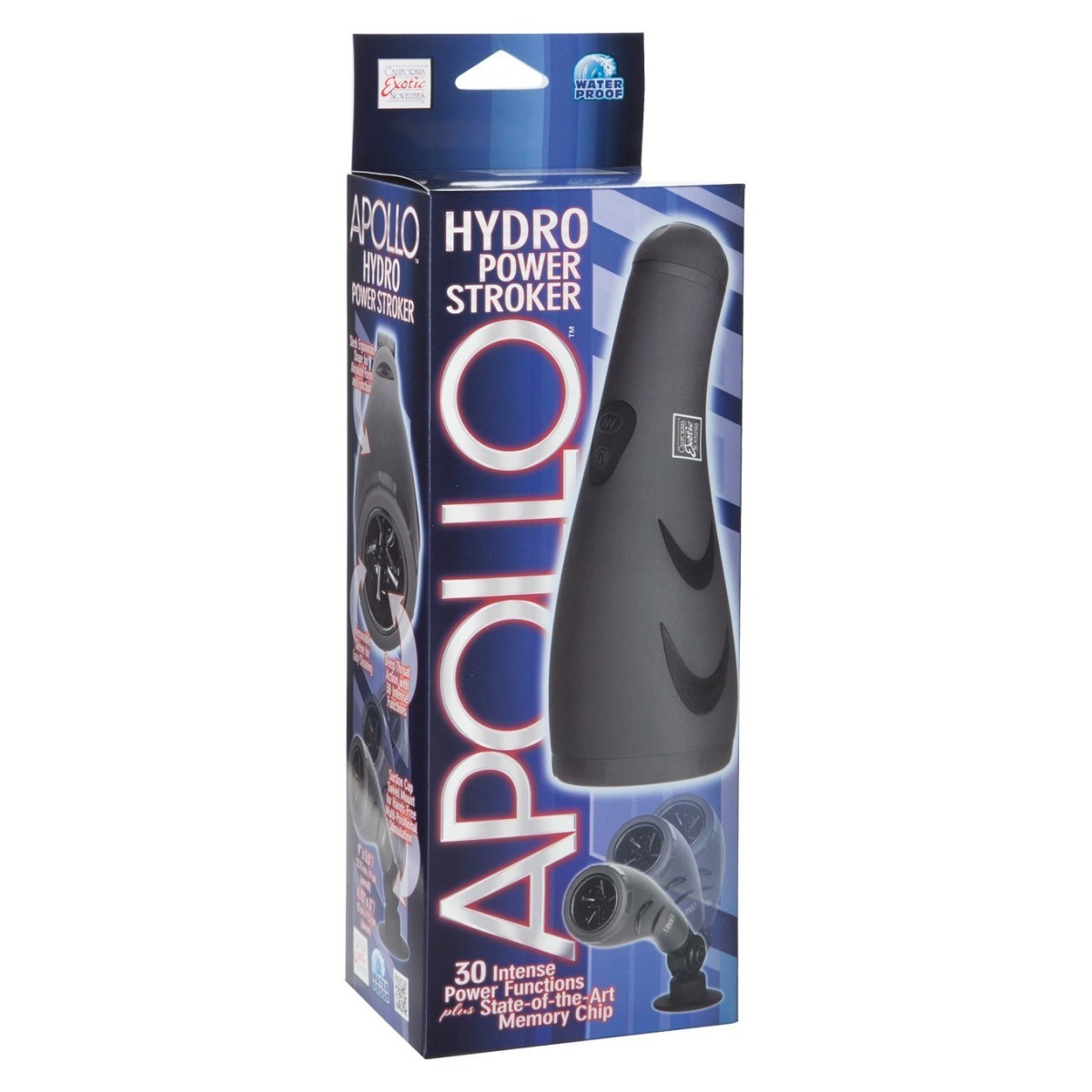 Masturbatore uomo Hydro Power Stroker grigio