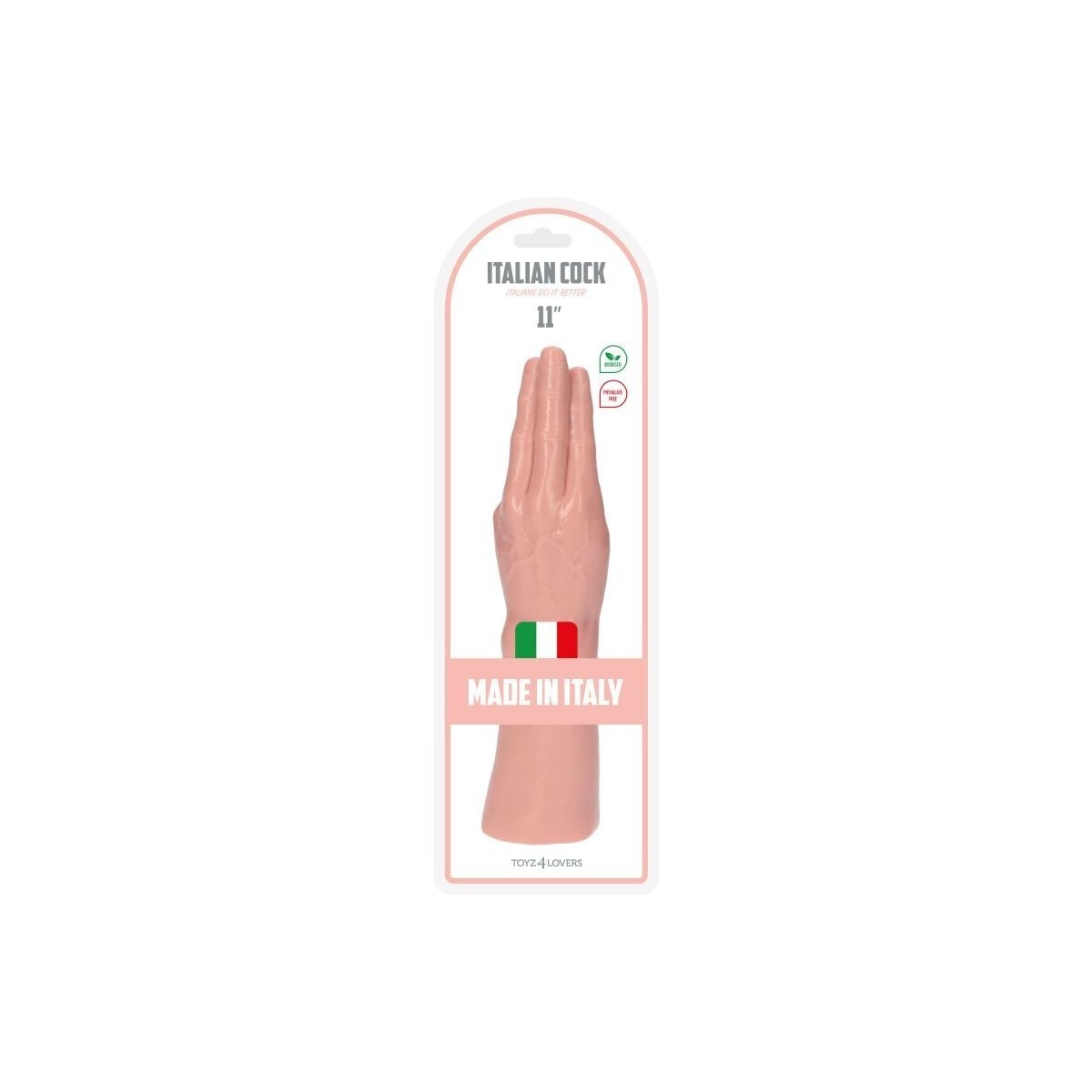 Dildo mano fisting Made in Italy 11''