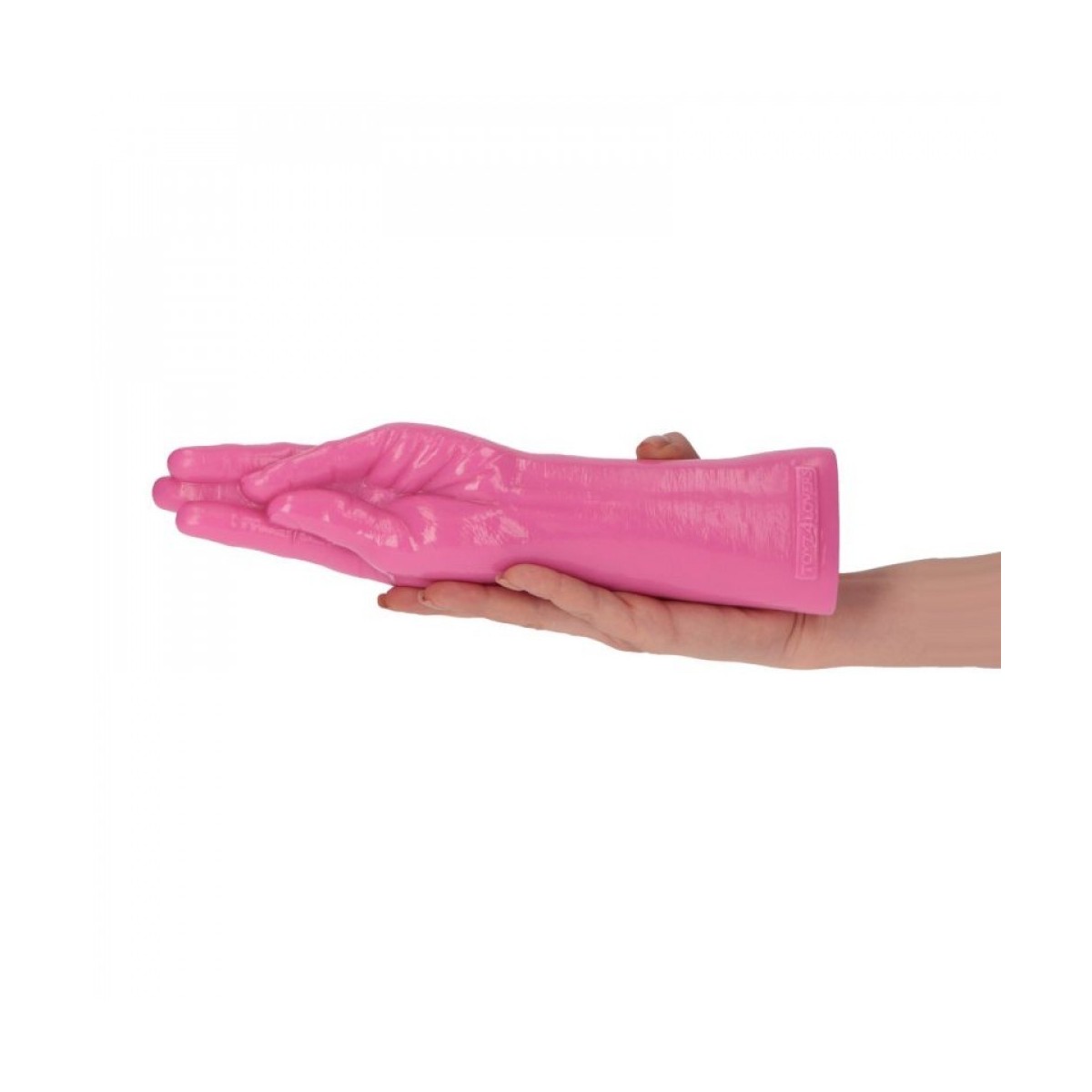 Mano per fisting rosa 28 cm