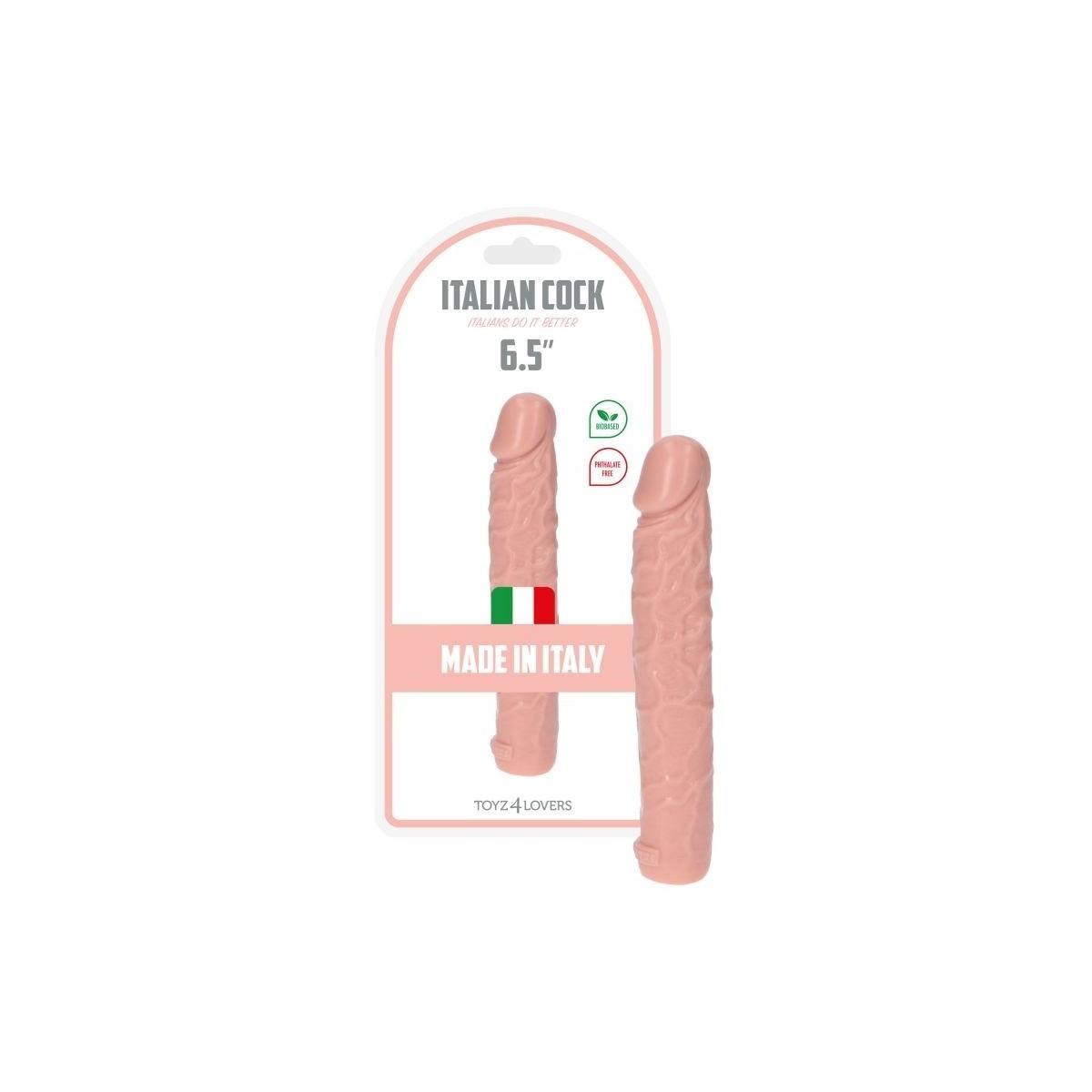 Fallo dildo Italian Cock 6.5'' Flesh