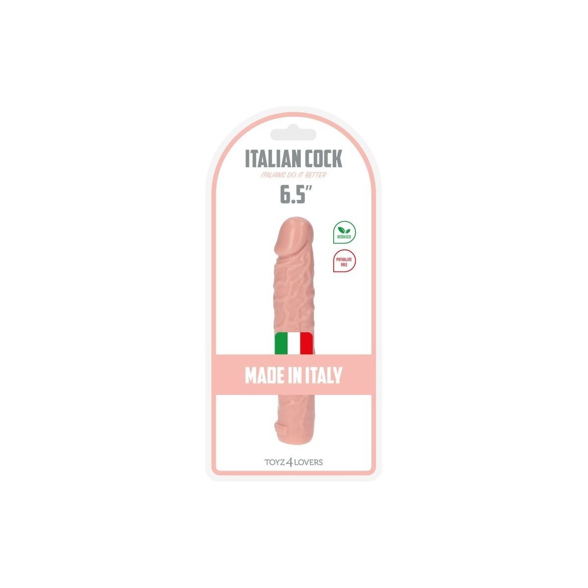 Fallo dildo Italian Cock 6.5'' Flesh