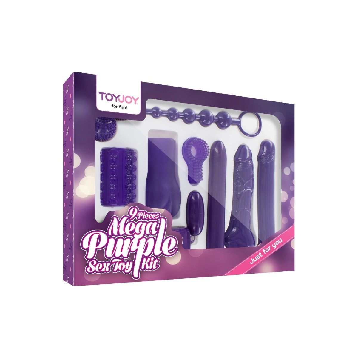 Kit mega Sex Toys per coppia viola