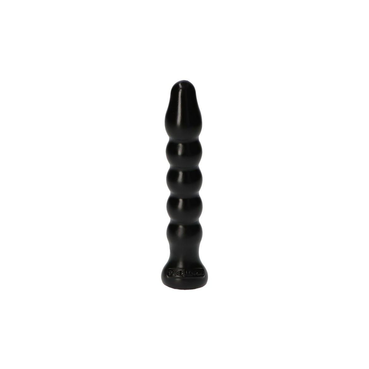 Plug anale stimolante con ventosa 13 cm nero