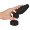 Plug anale big in silicone morbido nero