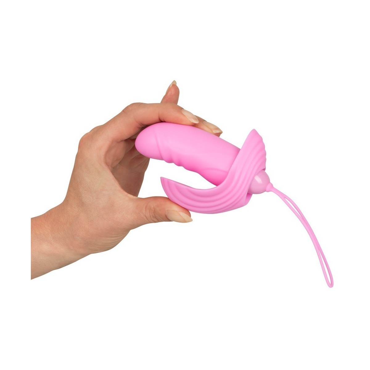 Stimolatore vaginale rosa con telecomando