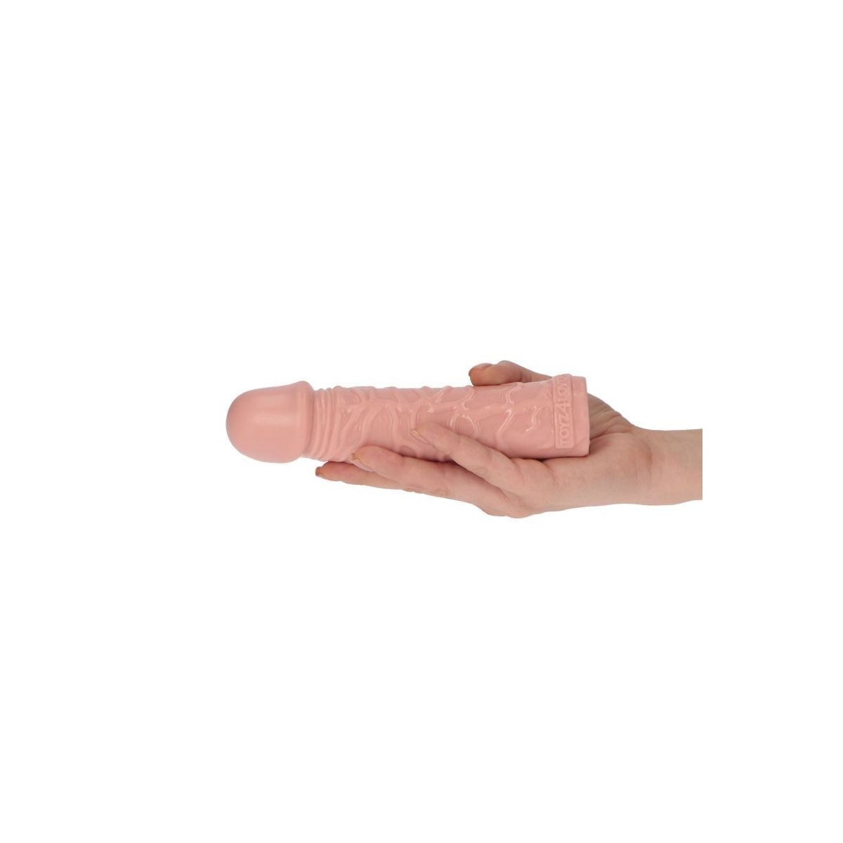 Dildo realistico con ventosa 18 cm chiaro