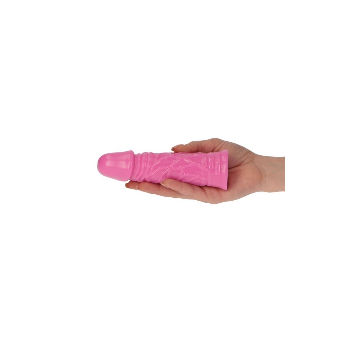 Dildo realistico con ventosa 13 cm rosa