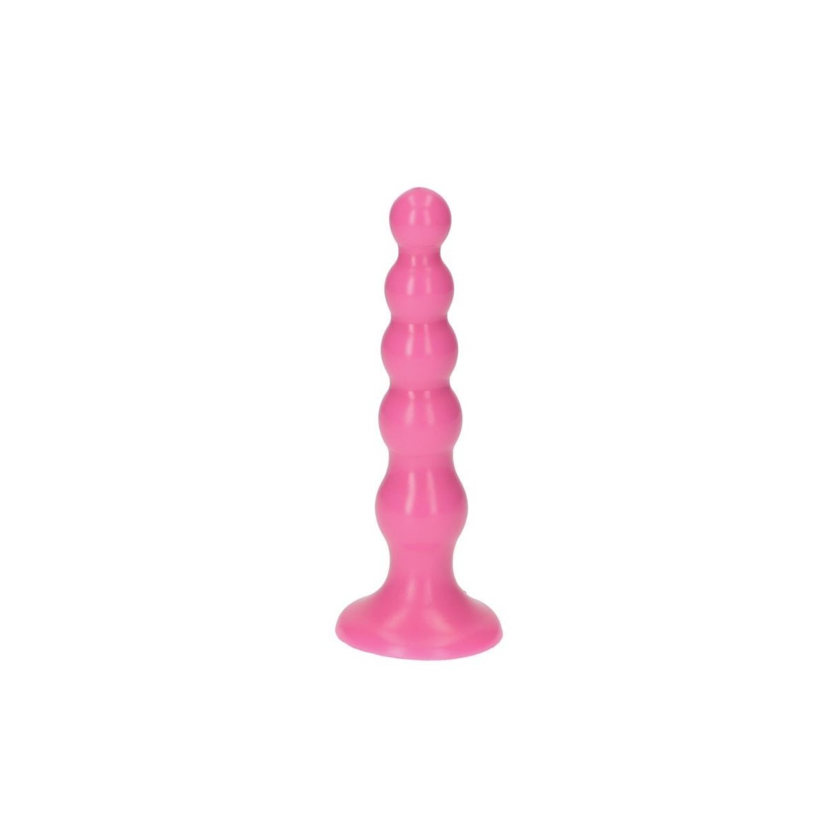 Plug anale a sfere stimolanti 14 cm rosa