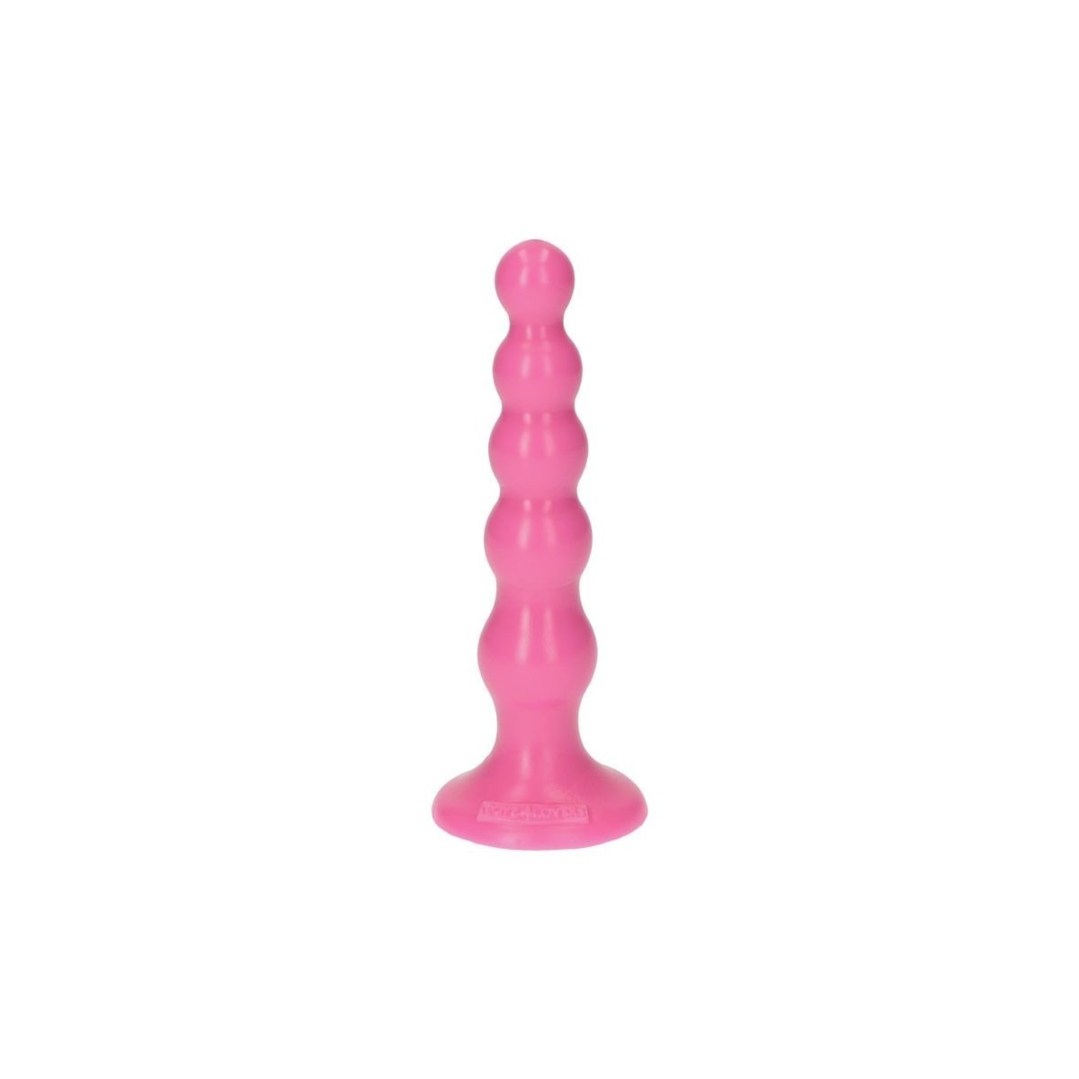 Plug anale a sfere stimolanti 14 cm rosa