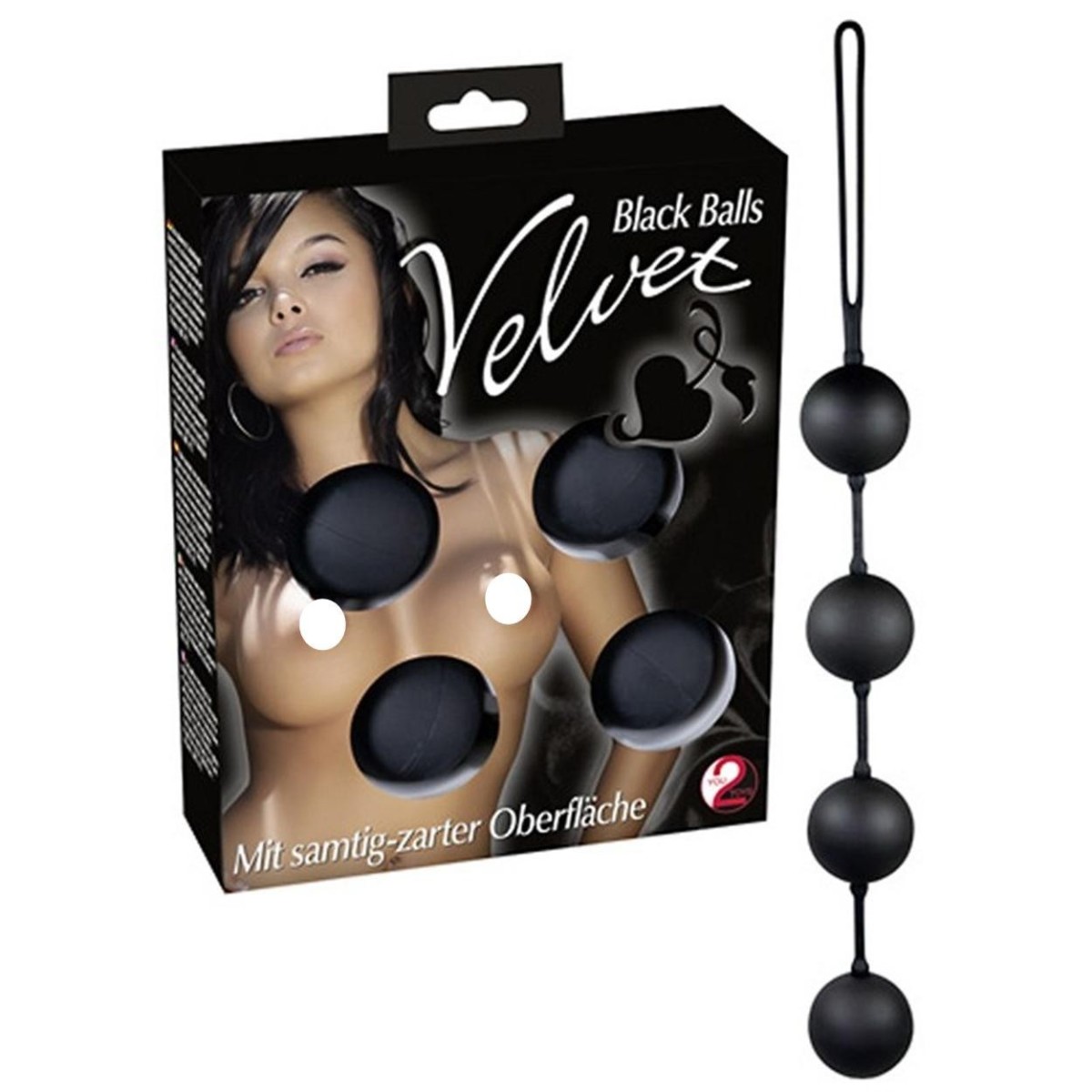 Palline vaginali velvex black balls