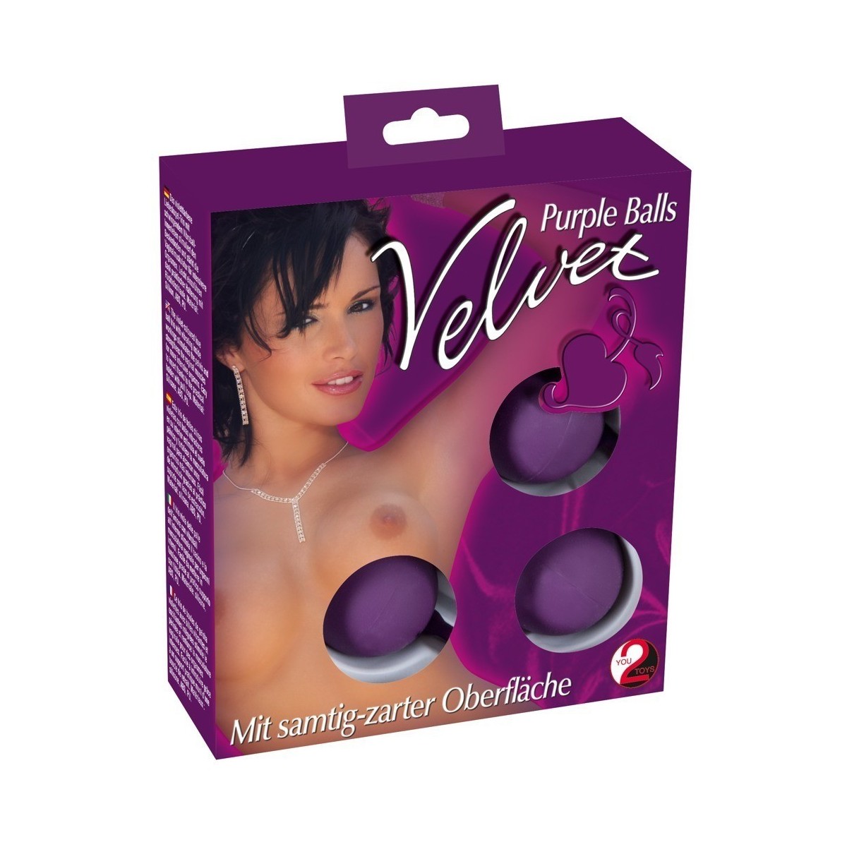 Palline Vaginali You2Toys Velvet Balls purple