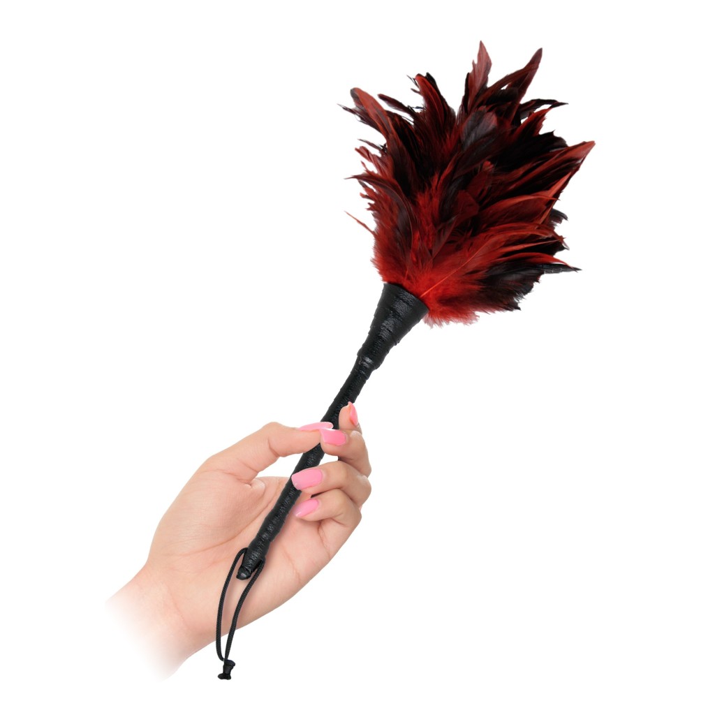 Frisky Feather Duster rosso