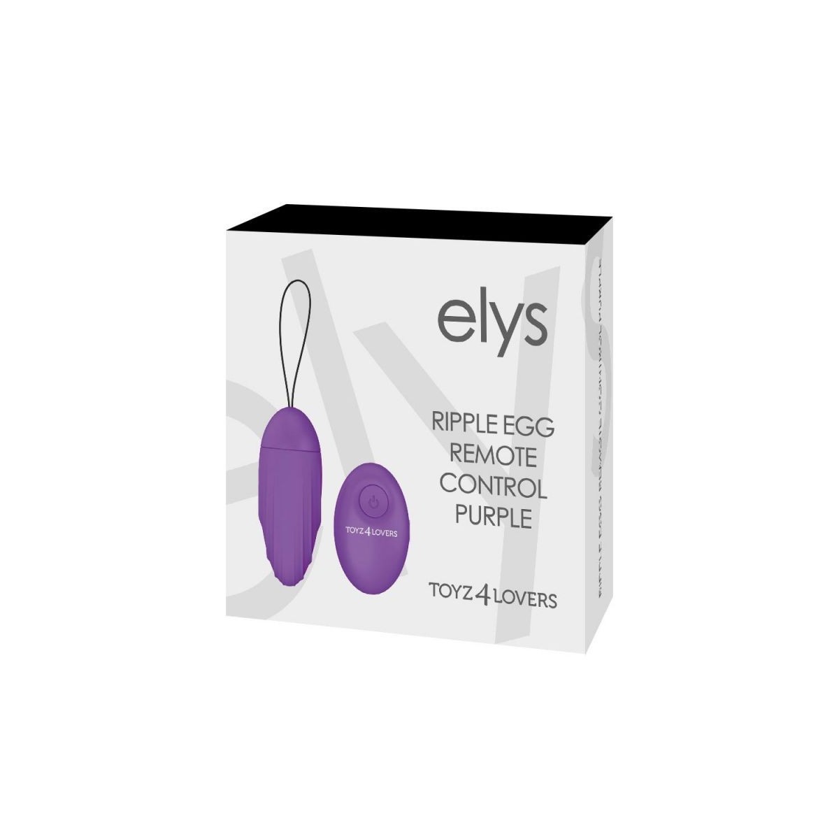 Ovetto vibrante elys Ripple telecomando viola