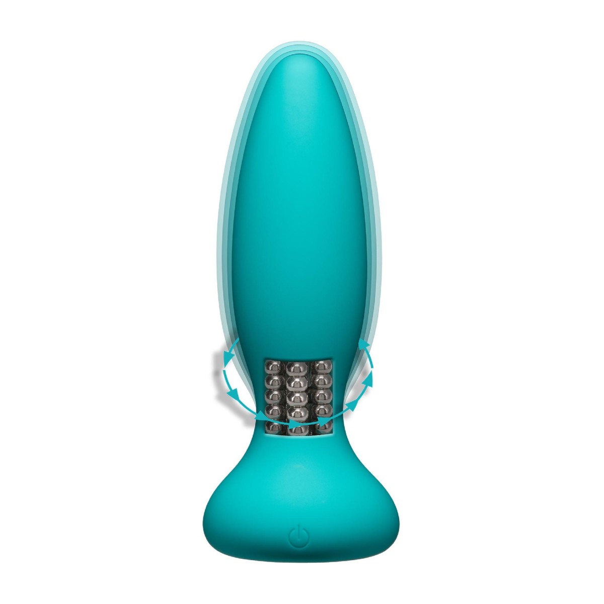 Plug Vibrante azzurro Vibe Rimmer