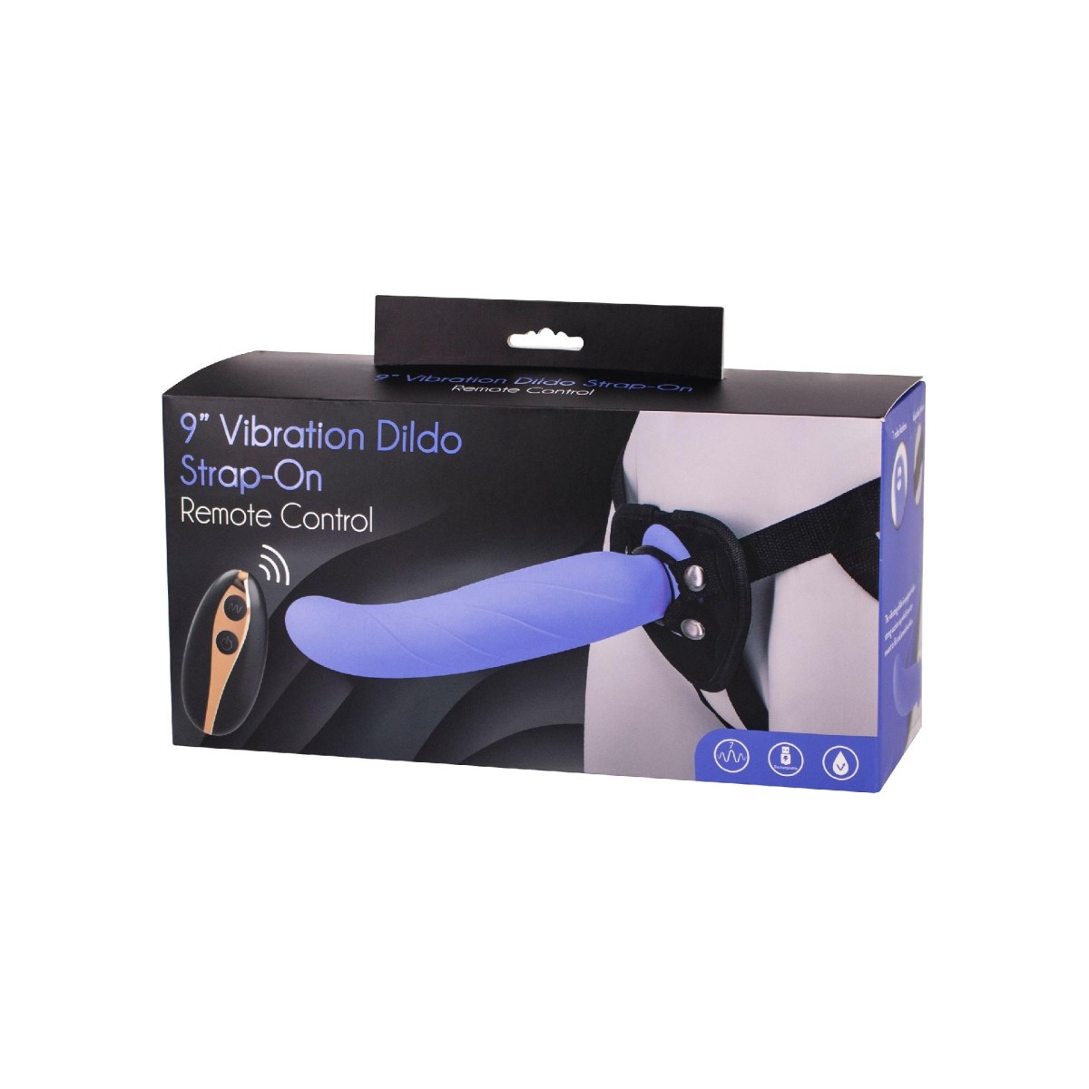 Vibratore Dildo Strapon 23 cm