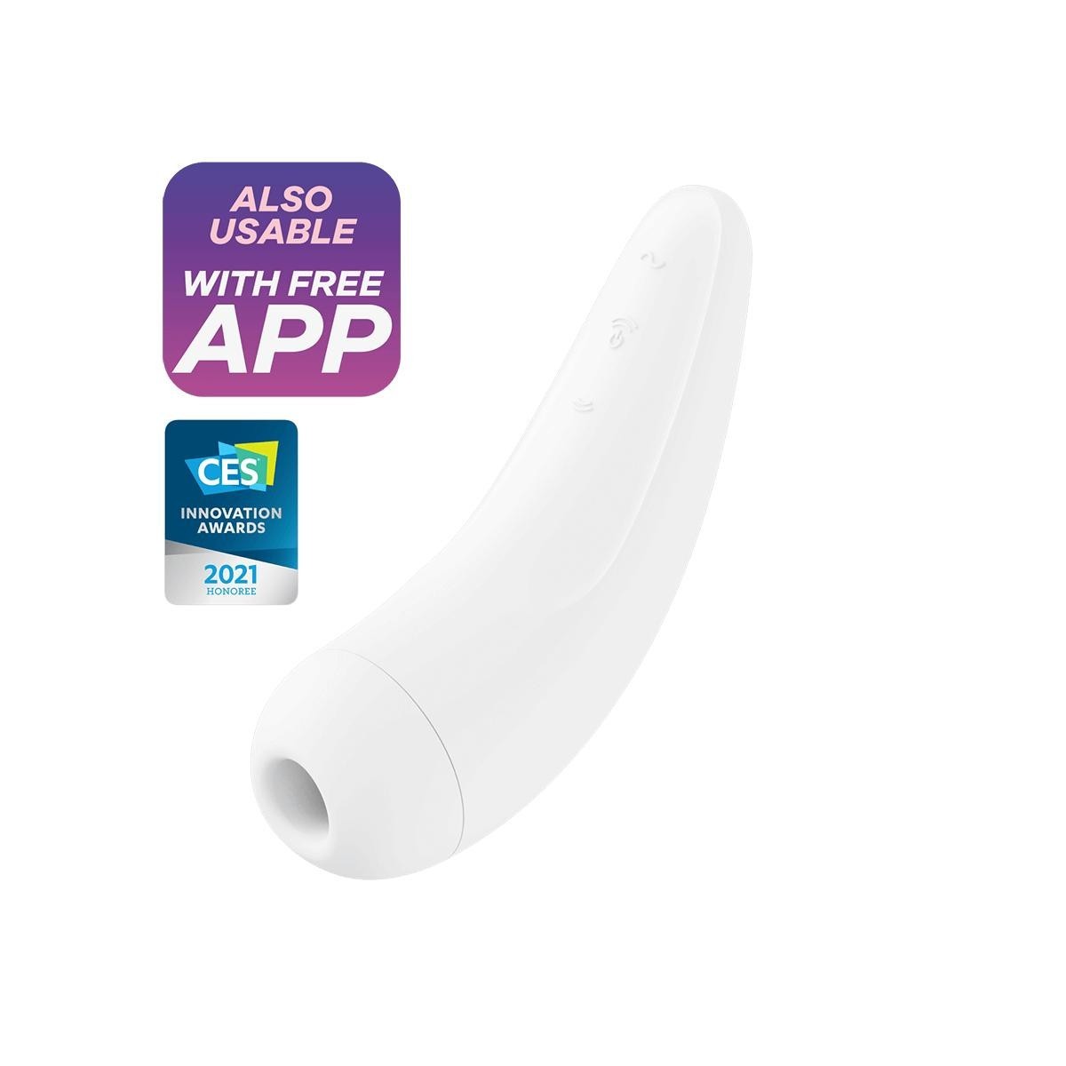 Succhia clitoride bluetooth Satisfyer Curvy 2