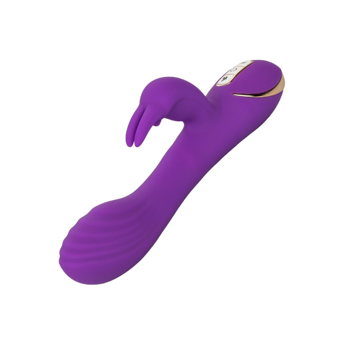 Vibratore rabbit rotante riscaldante viola