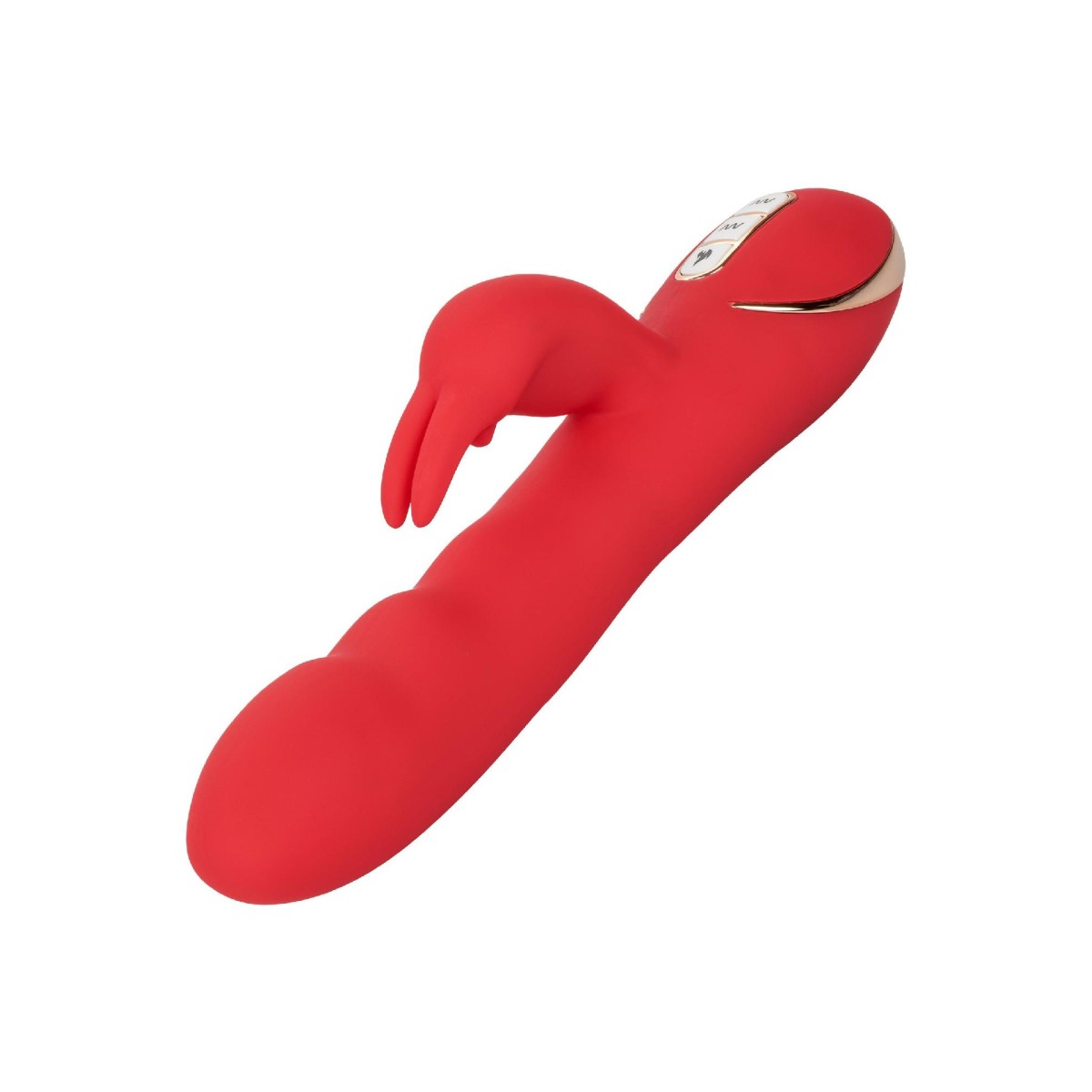 Vibratore rabbit riscaldante rosso