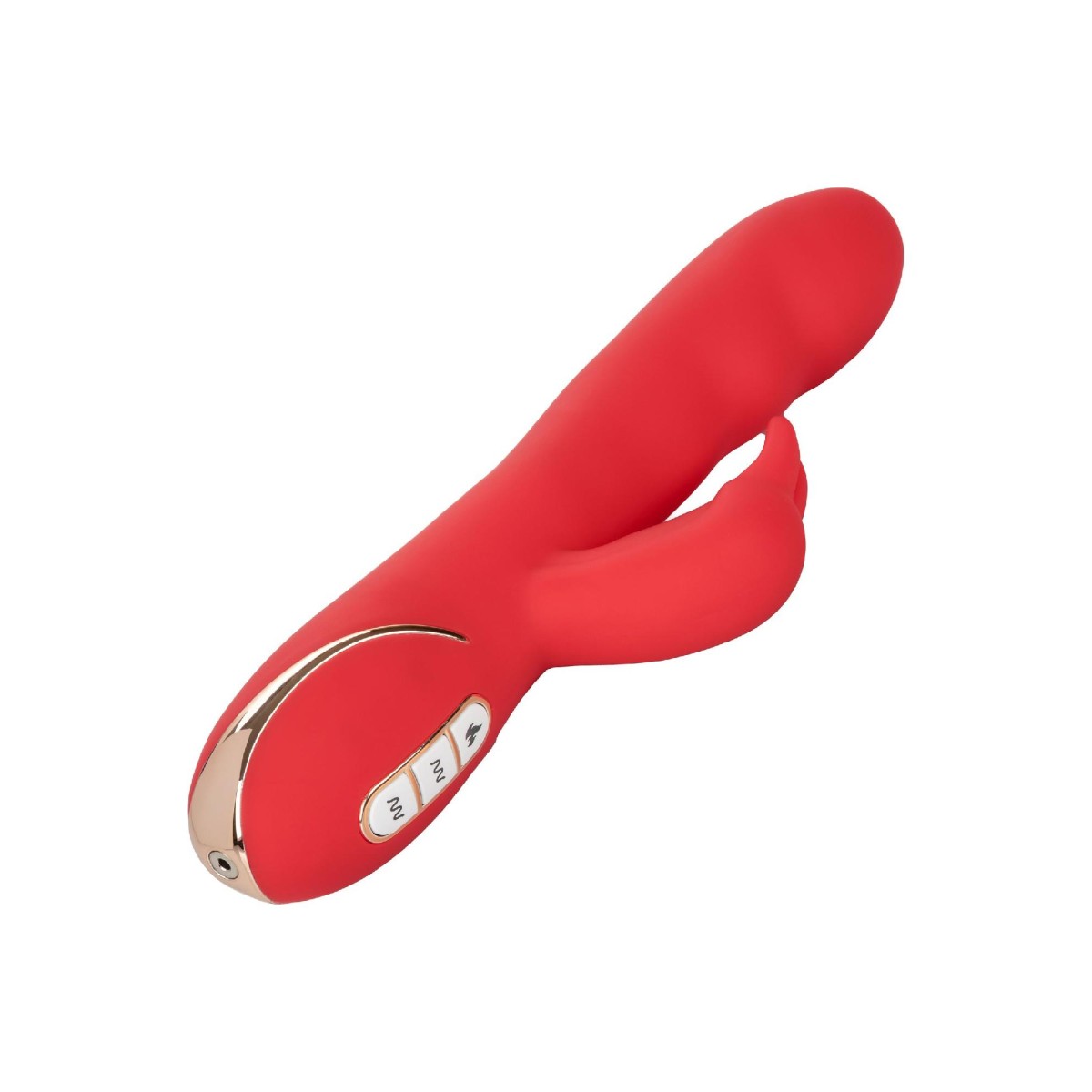 Vibratore rabbit riscaldante rosso