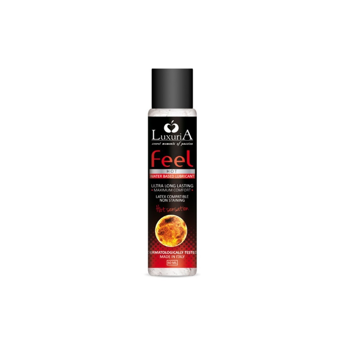 Lubrificante gel feel hot sensation 60 ml