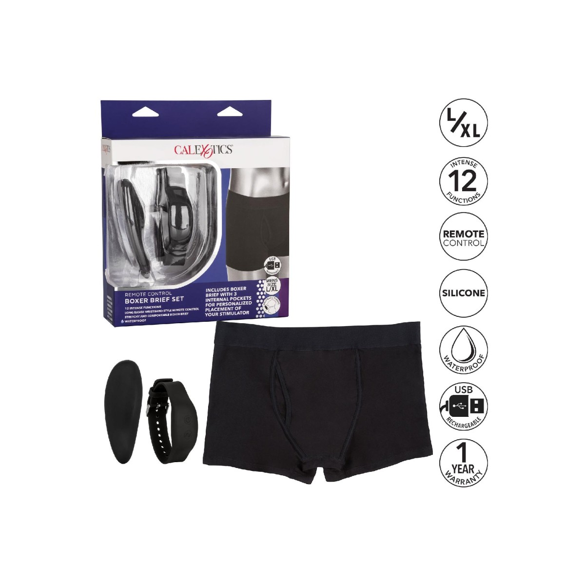 Remote Control Boxer Brief Set L/XL