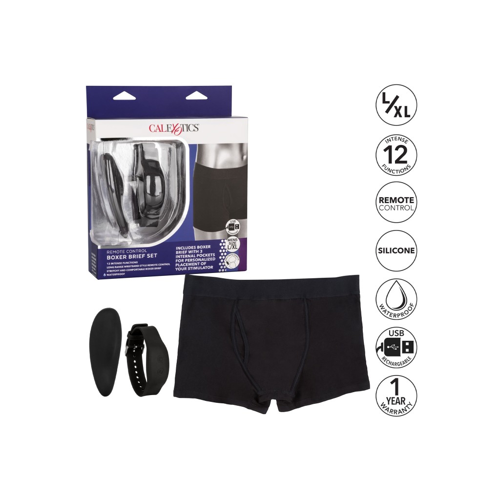 Remote Control Boxer Brief Set M/L