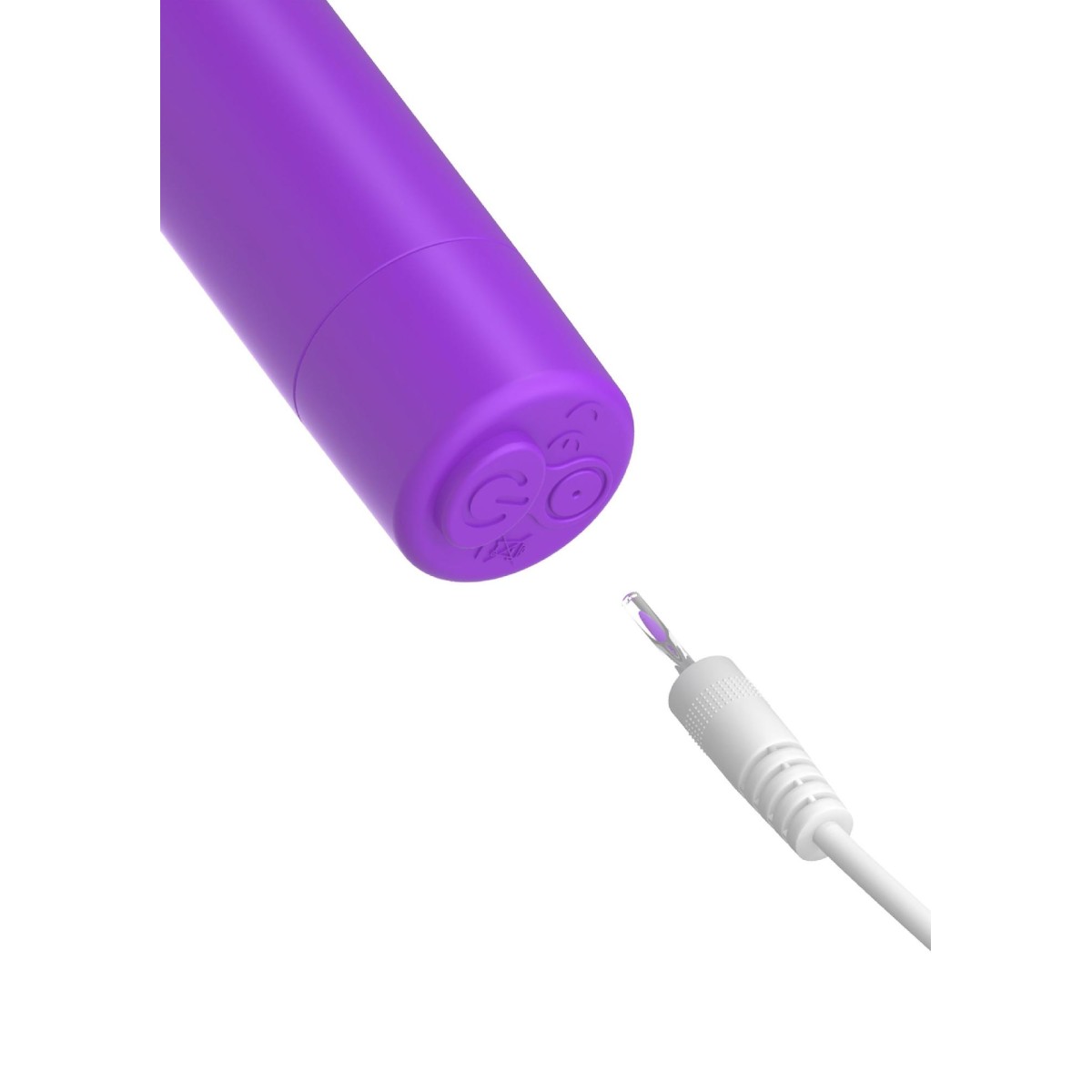 Vibratore vaginale e tanga viola