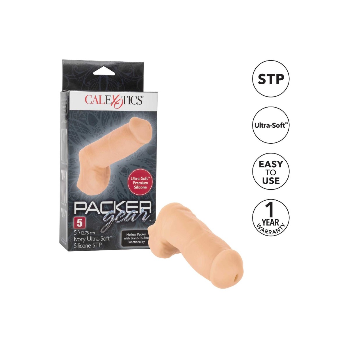 Packer Guaina pene testicoli 12.8 cm neutro