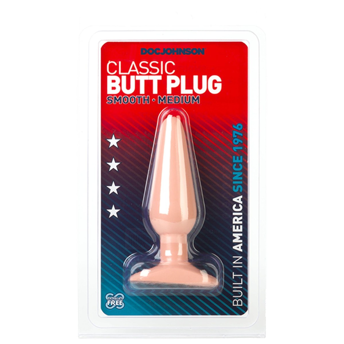 Butt plug classico liscio medium