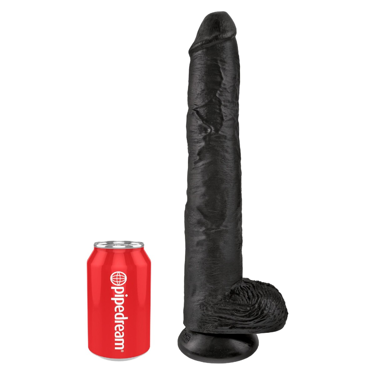 Fallo MAXI realistico King Cock 14" nero