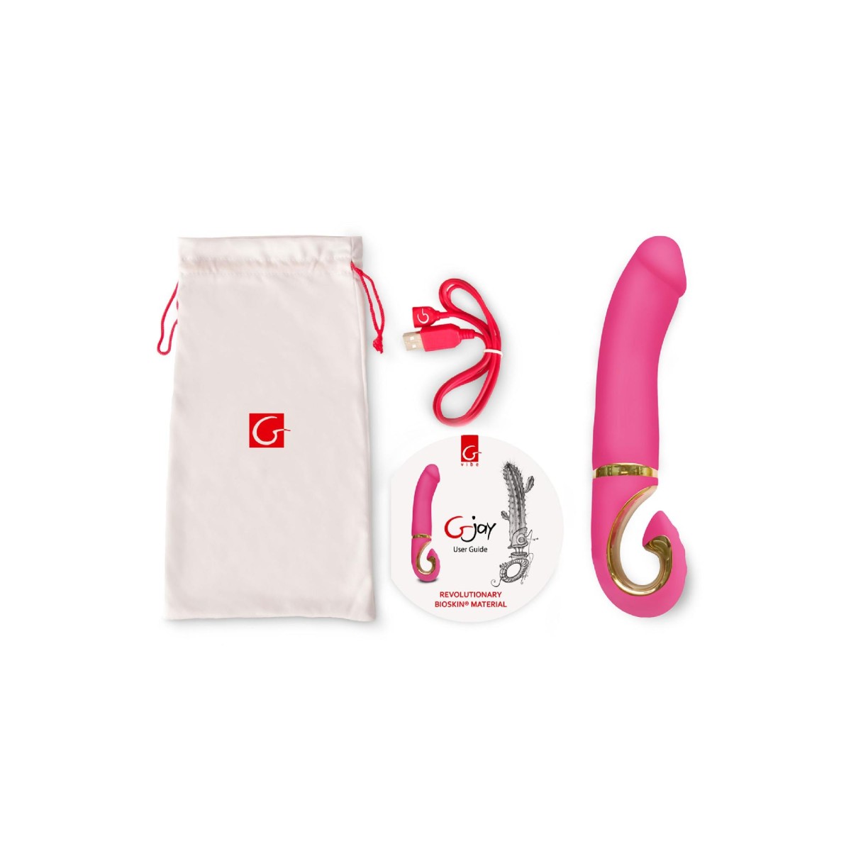 Vibratore vaginale realistico silicone Gjay