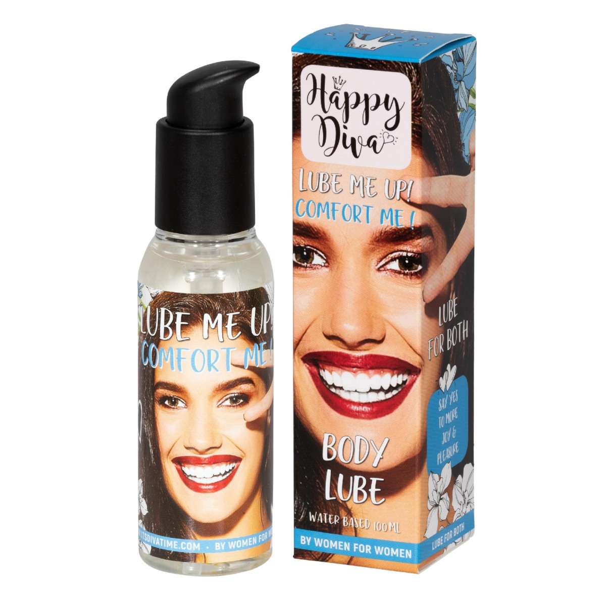 Lubrificante happy diva 100 ml