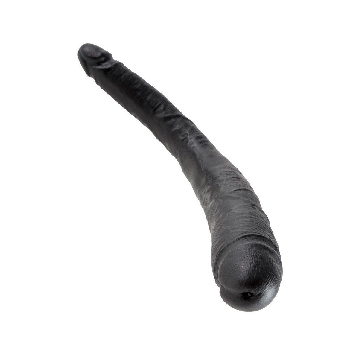 Dildo doppio nero King Cock 40 cm