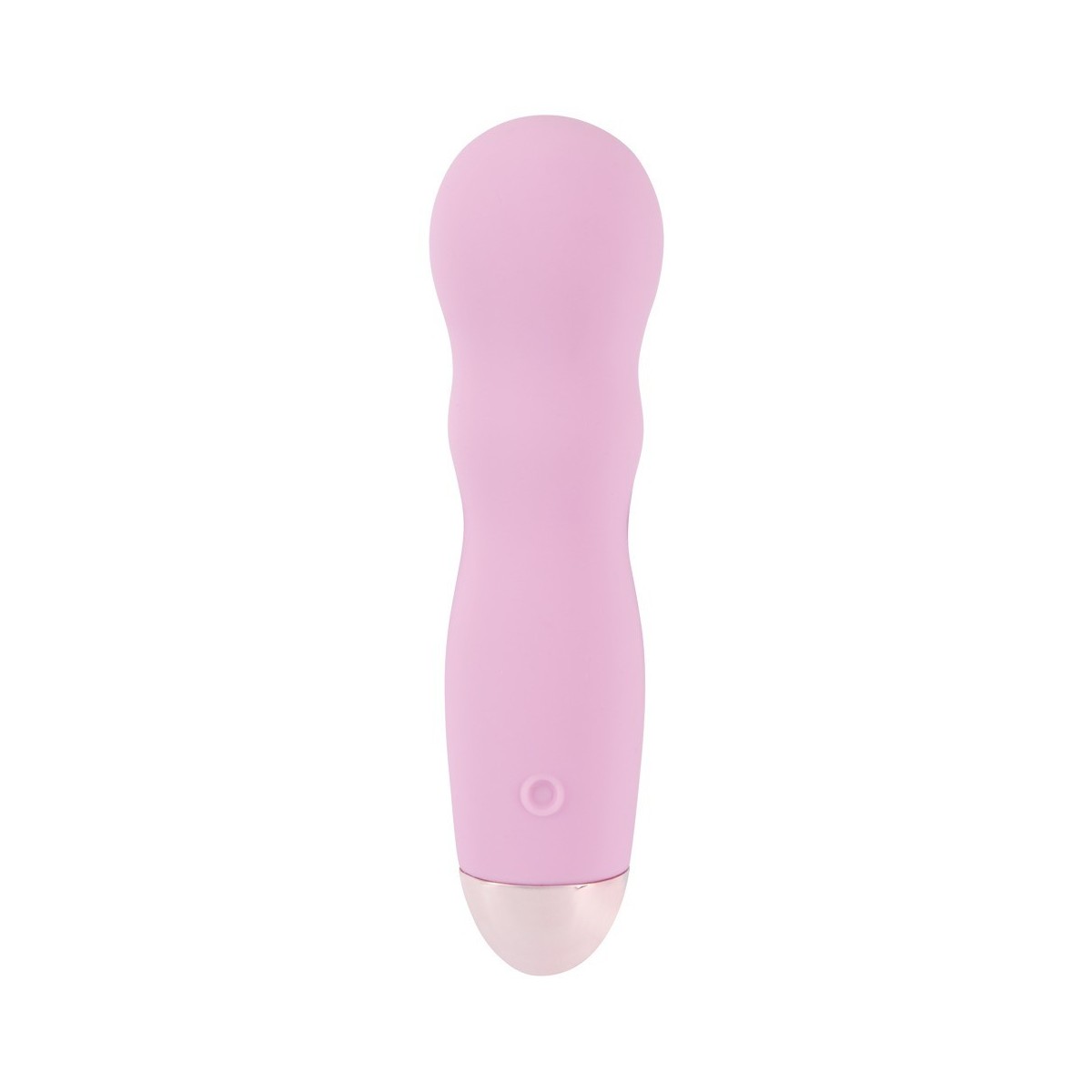 Mini vibratore rosa con scanalature Cuties