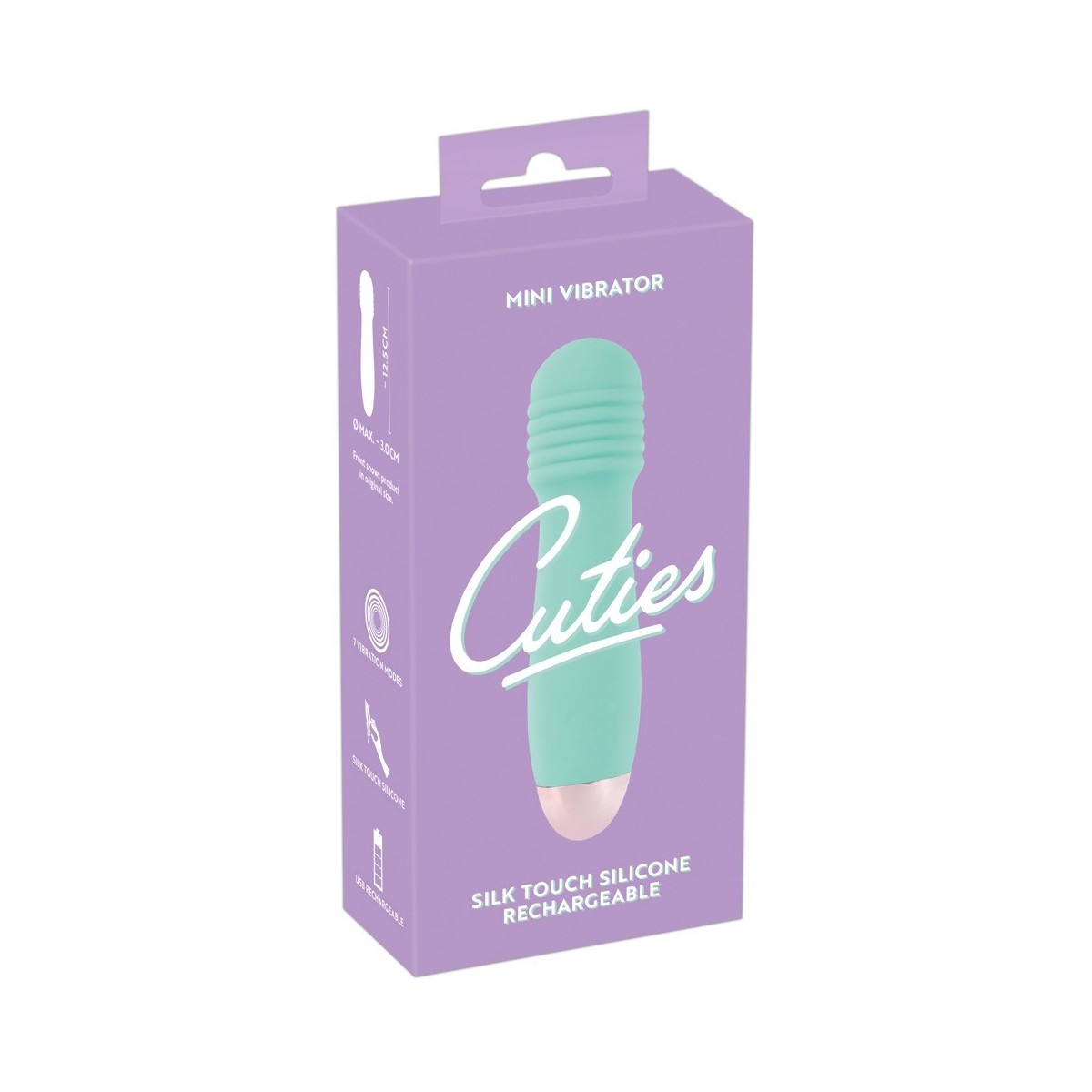 Massaggiatore wand mini verde acqua Cuties