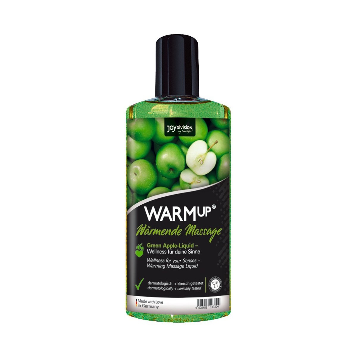 Olio da massaggi WARMup Green Apple 150 ml