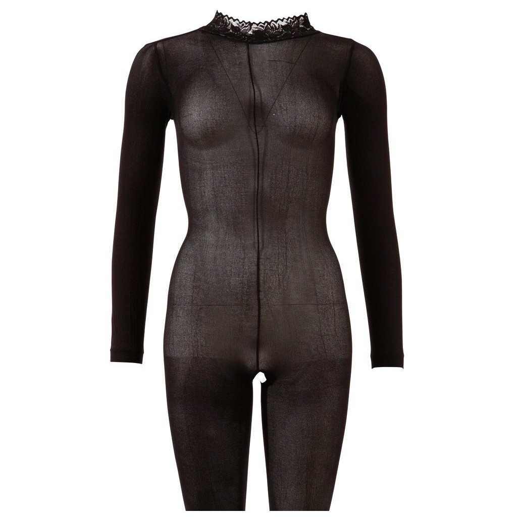 Tutina sexy aperta Long-sleeved Catsuit