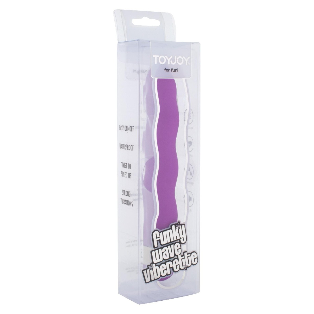 Vibratore vaginale fucsia Funky Wave