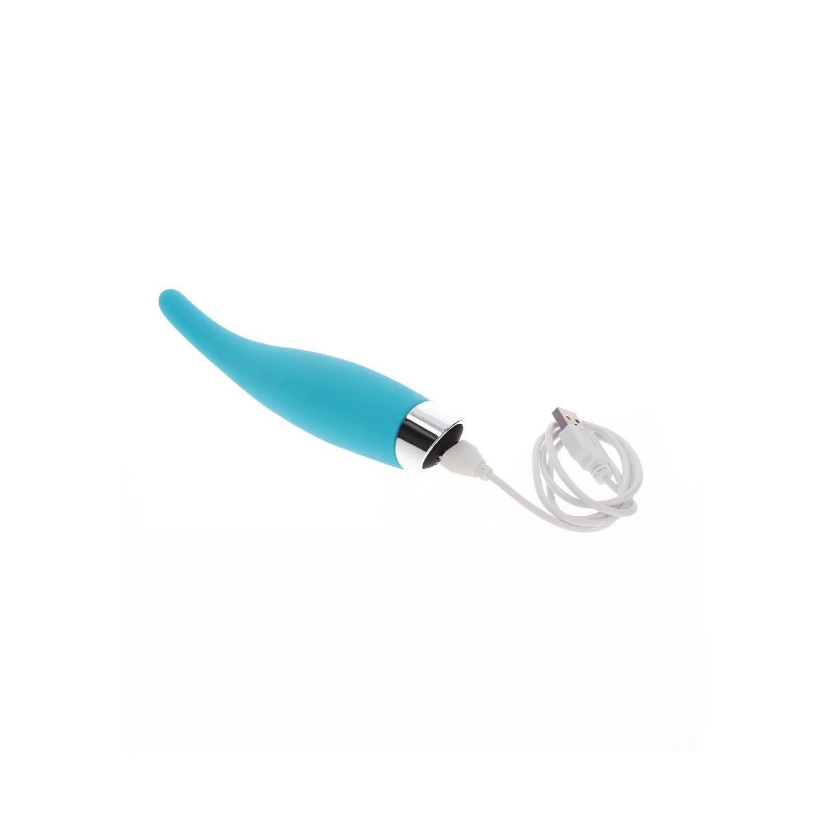 Vibratore in silicone punto G azzurro