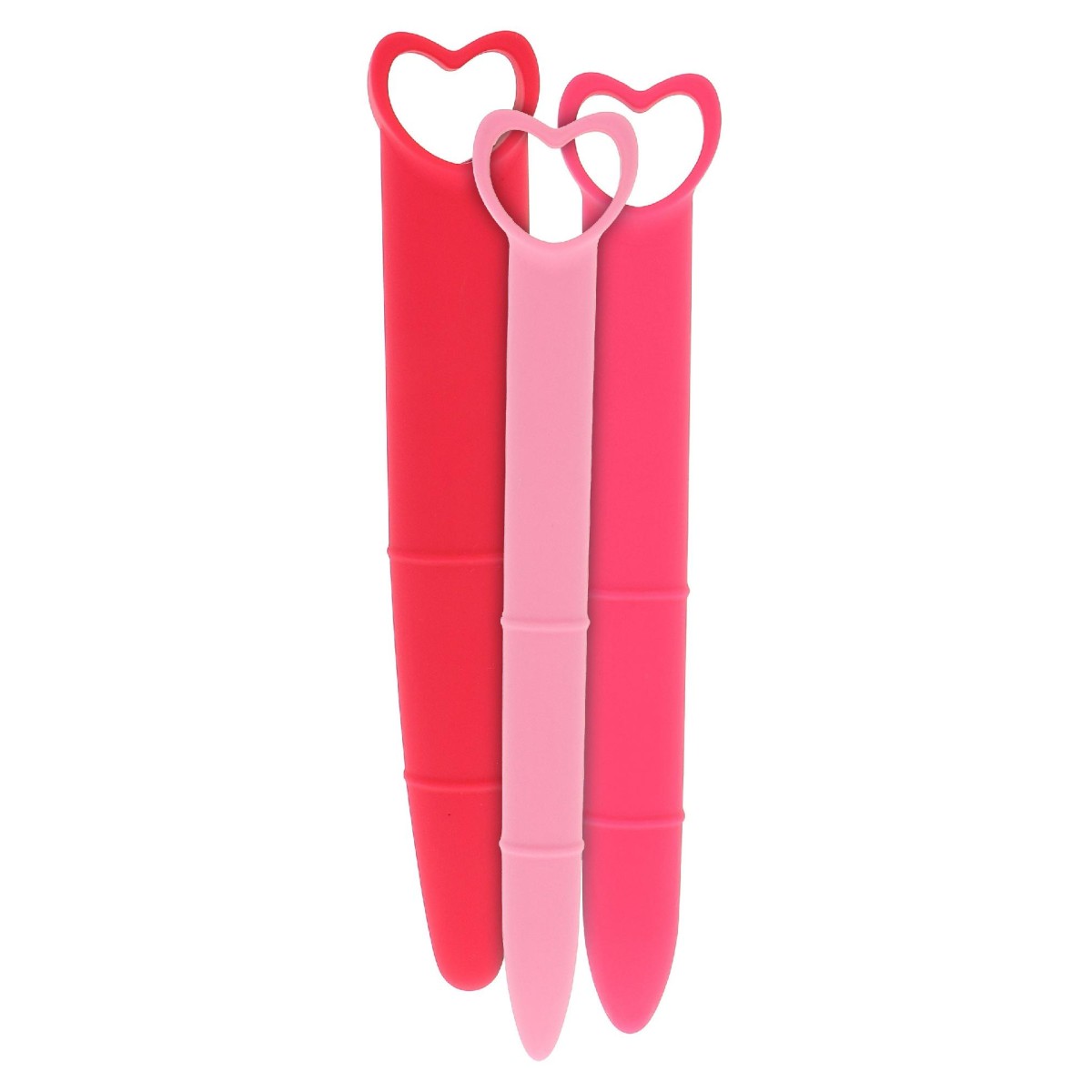 Dilatatori vaginali silicone rosa