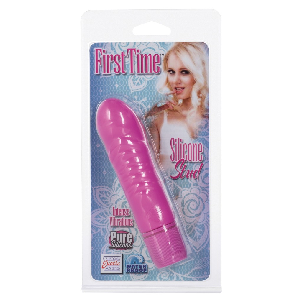 Vibratore mini fallo First Time Silicone Stud