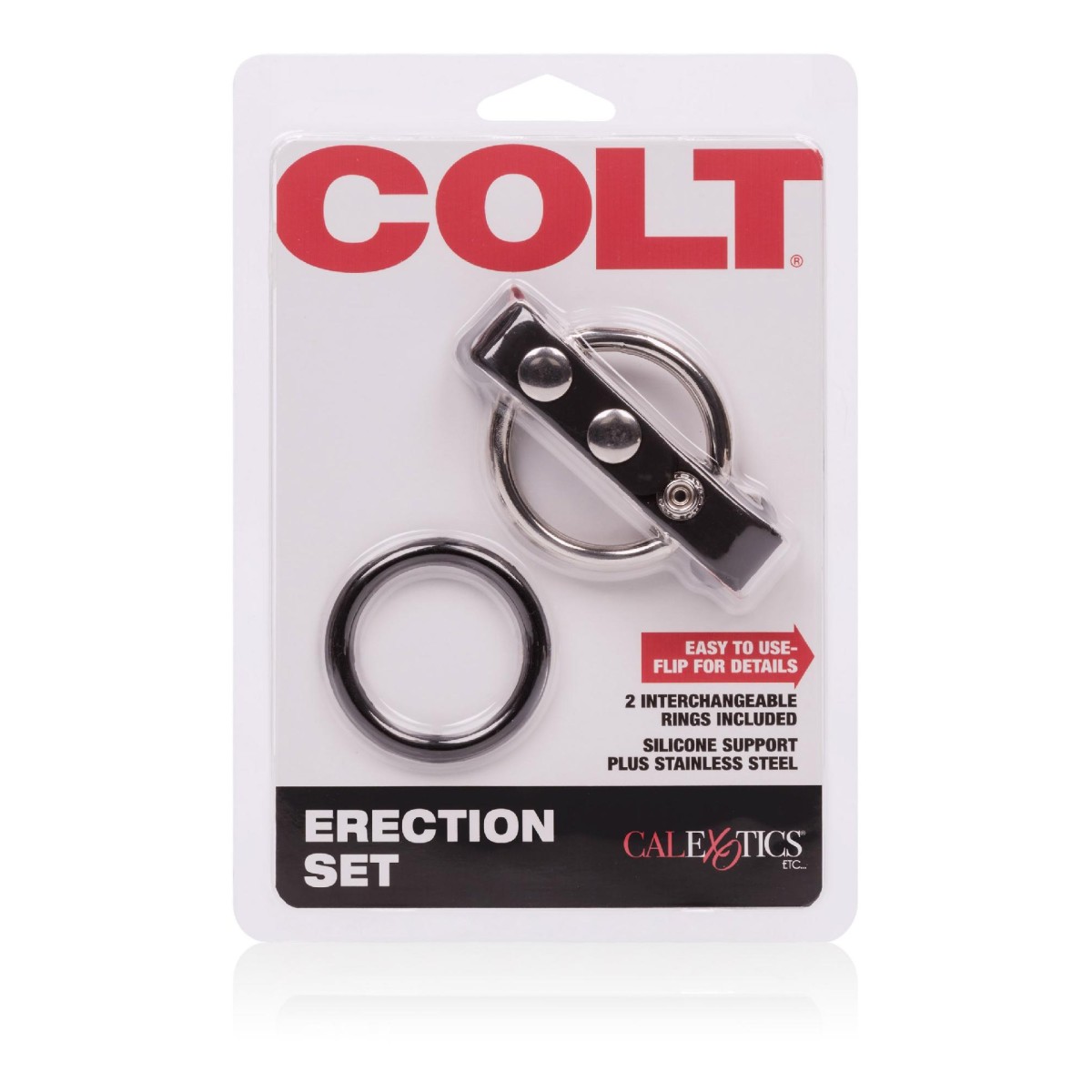 Set 2 anelli fallici Colt Erection