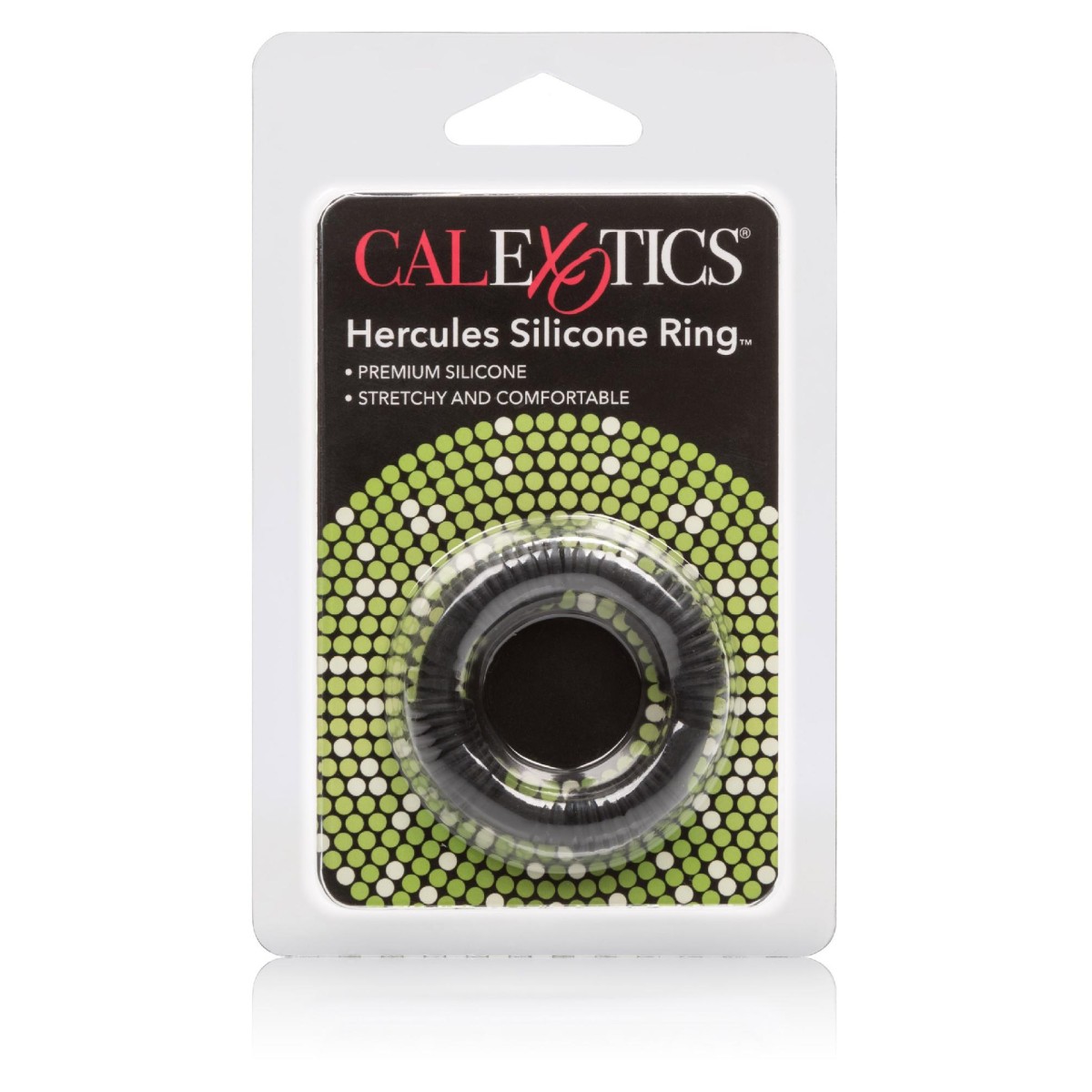 Anello fallico Hercules in silicone nero