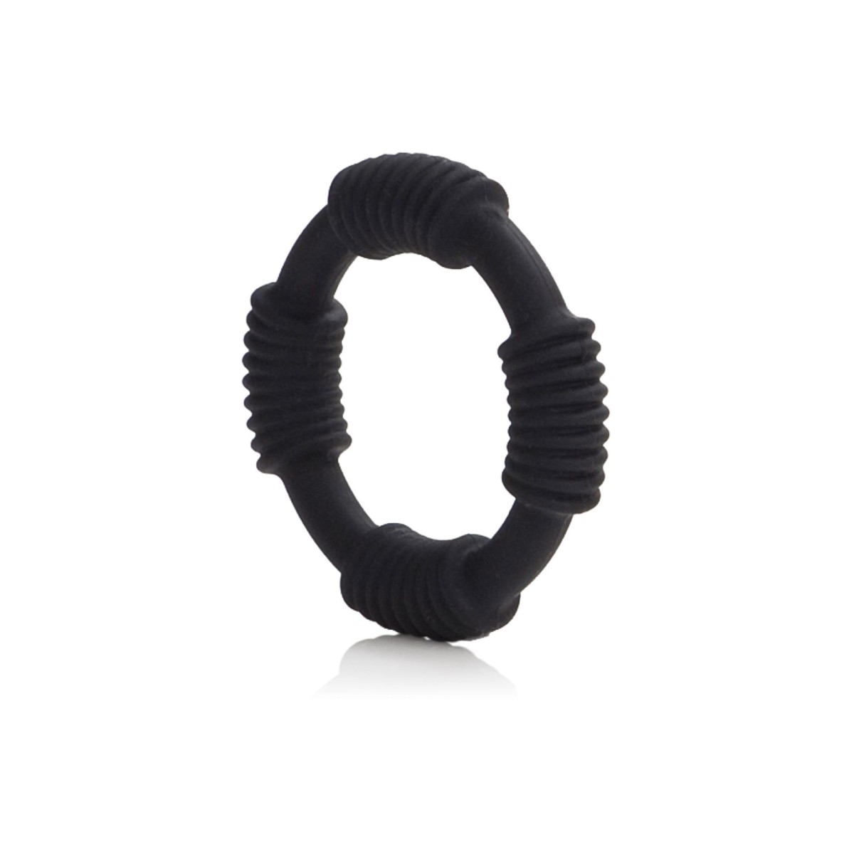 Anello fallico Hercules in silicone nero