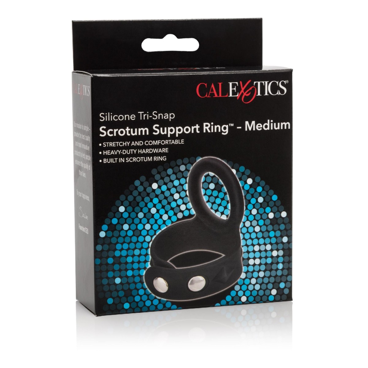 Anello fallico medium 3-Snap Scrotum Ring