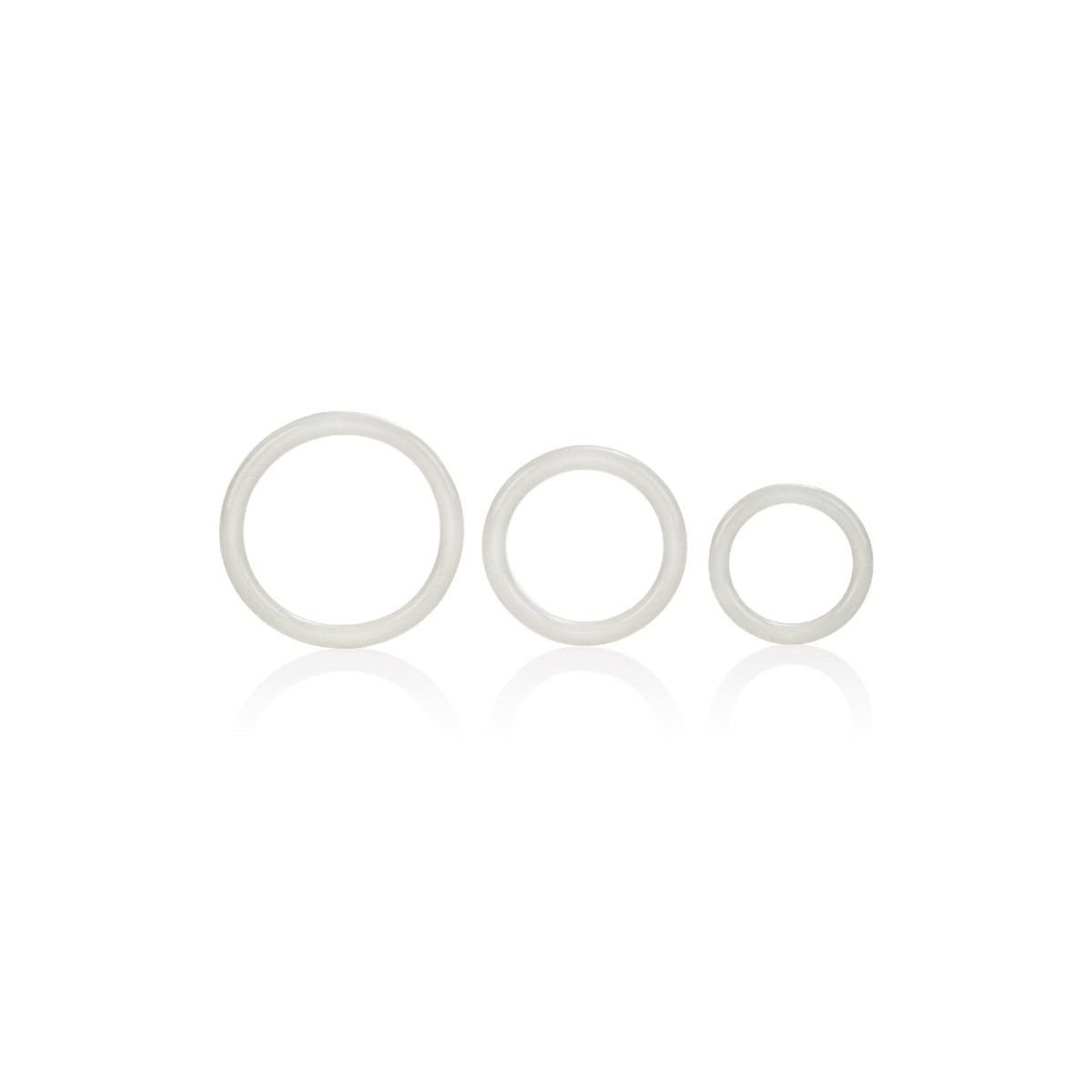 Set Anello fallico Tri-Rings fosforescente