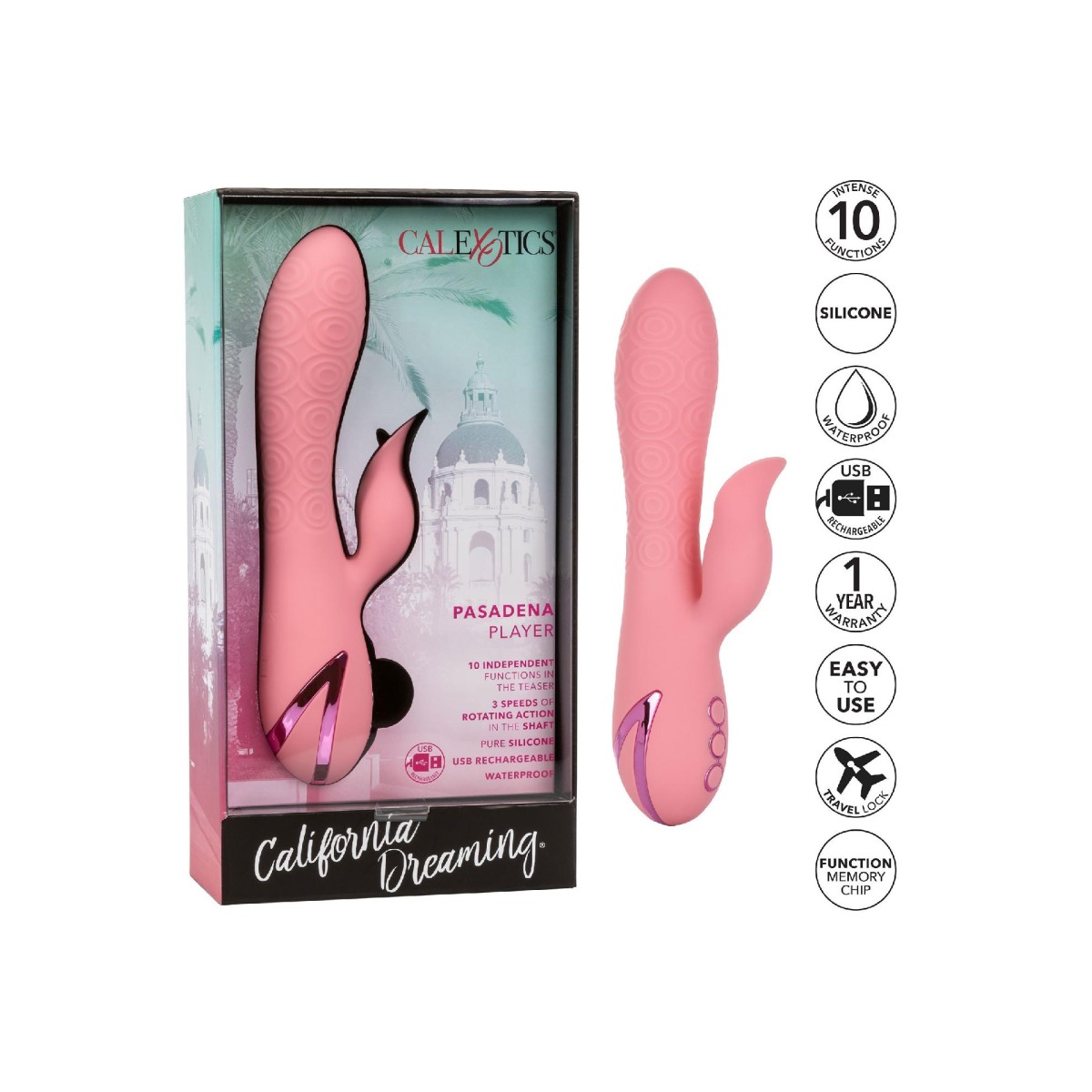 Vibratore vaginale rabbit rosa