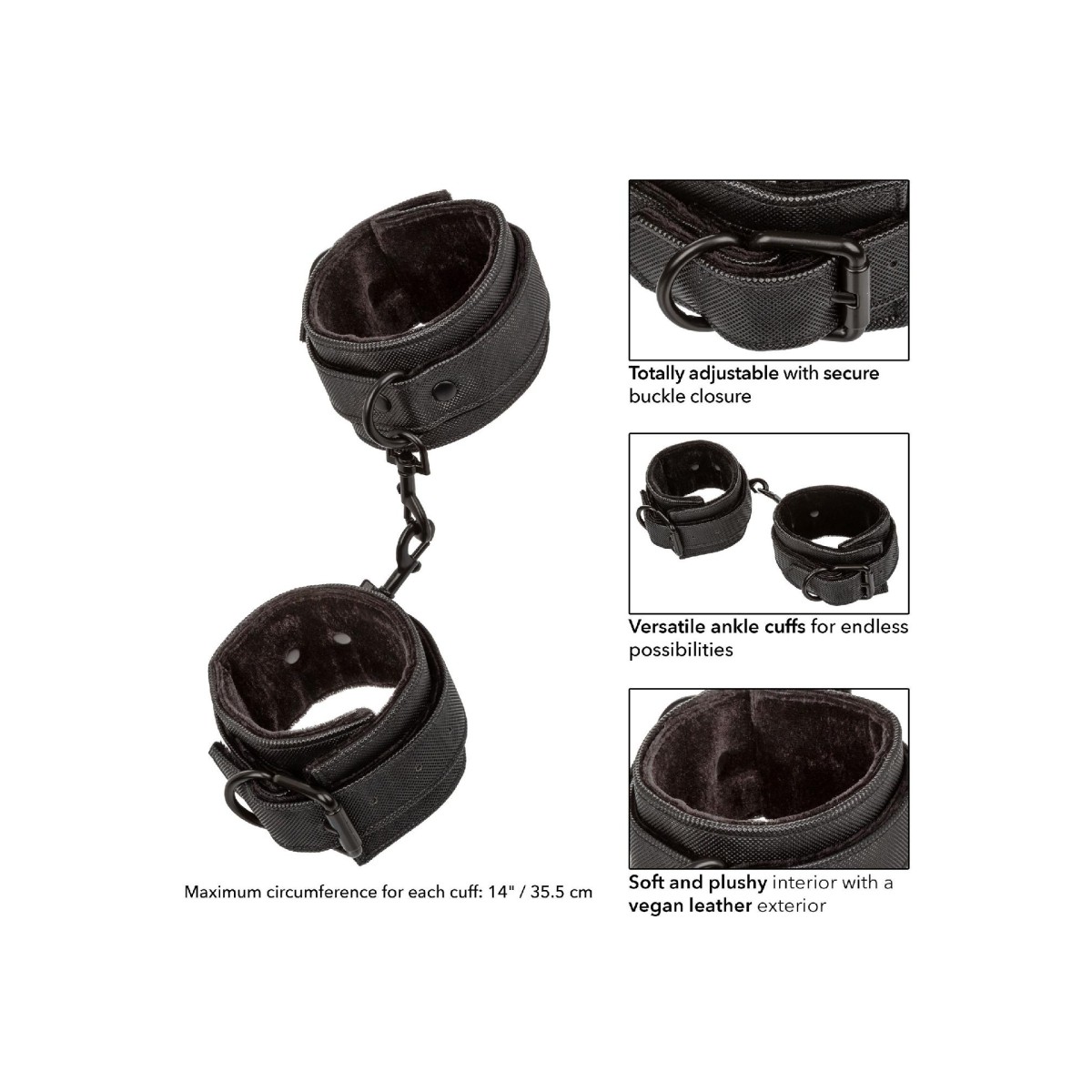 Manette fetish Boundless Ankle Cuffs