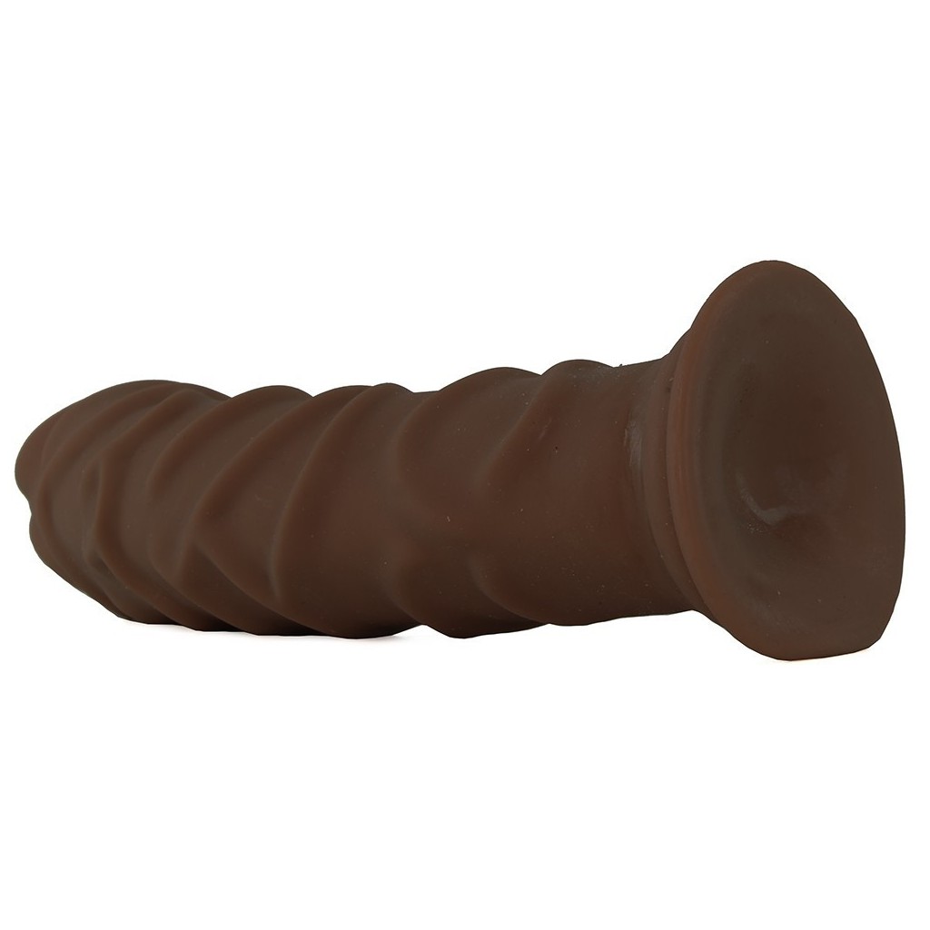 Dildo realistico maxi cioccolato 25 cm