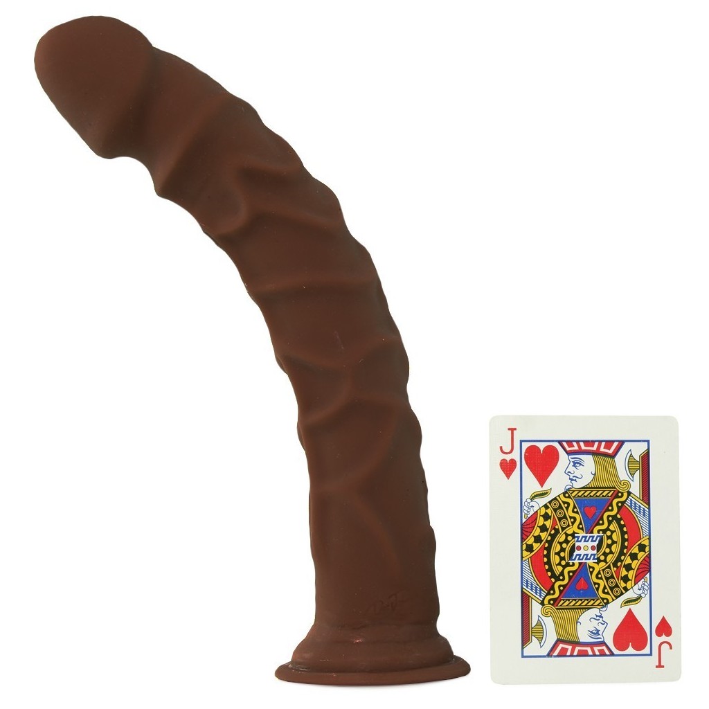 Dildo realistico maxi cioccolato 25 cm